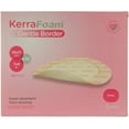 thumbnail image 1 of KerraFoam Gentle Border Super-absorbent Foam Dressing, 7 Inches x 8 Inches, Oval, Tan, , 10 Count, 1 of 1