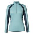 thumbnail image 1 of Kerrits Always Cool Ice Fil® Long Sleeve - Solid (Topaz, XS), 1 of 3