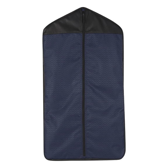 KERRITS EQ Equestrian Garment Bag, Color: Navy Chevron Bits (30445NAVCHVBITS)
