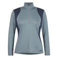 thumbnail image 1 of Kerrits Easy Stride Ice Fil® Long Sleeve Solid (XL, Seaglass/Admiral), 1 of 2