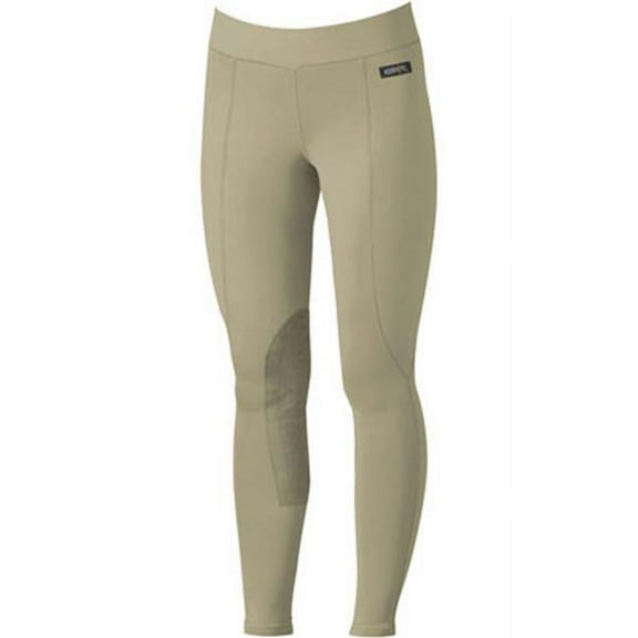 Kerrits Ladies Flow Rise Knee Patch Performance Tan Tight 50200TAN