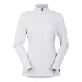 thumbnail image 1 of KERRITS Women's Ice Fil Lite Solid Long Sleeve Riding Shirt, Color: White, Size: S, 1 of 5