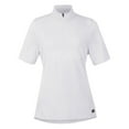 thumbnail image 1 of KERRITS Adult Female Ice Fil Lite Solid Short Sleeve Riding Shirt, Color: White, Size: 1X, 1 of 6