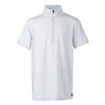 thumbnail image 1 of KERRITS Kids' Ice Fil Lite Short Sleeve Riding Shirt, Color: White, Size: L, 1 of 4