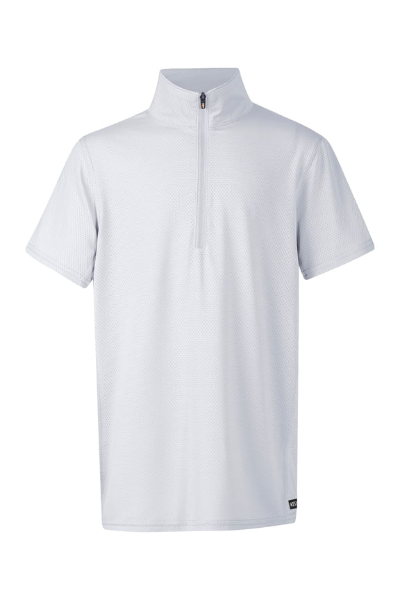 Kids Ice Fil® Lite Short Sleeve Riding Shirt (White, M)