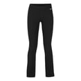 thumbnail image 1 of KERRITS Kids Microcord Knee Patch Bootcut Riding Breeches, Color: Black, Size: S (60546BLKS), 1 of 3