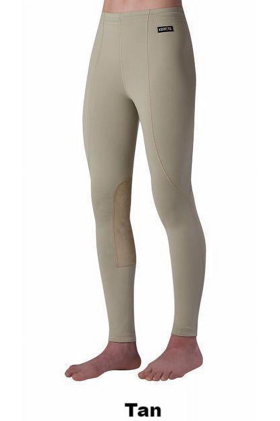 Children's Tan Performance Knee Patch Tight 60500TAN