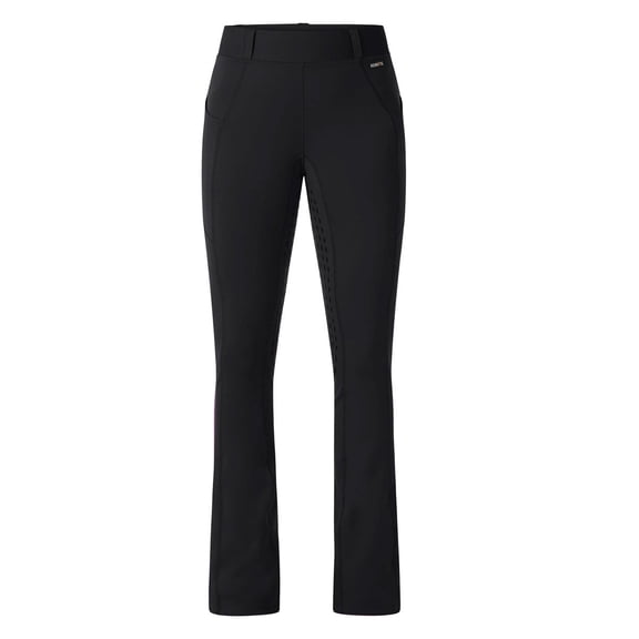 KERRITS Adult Female Coolcore Full Leg Regular Bootcut Tights, Color: Black, Size: S (50446BLKS)