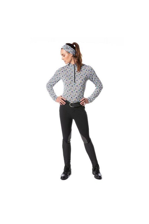 Ladies Cross-Over II Knee Patch Breeches