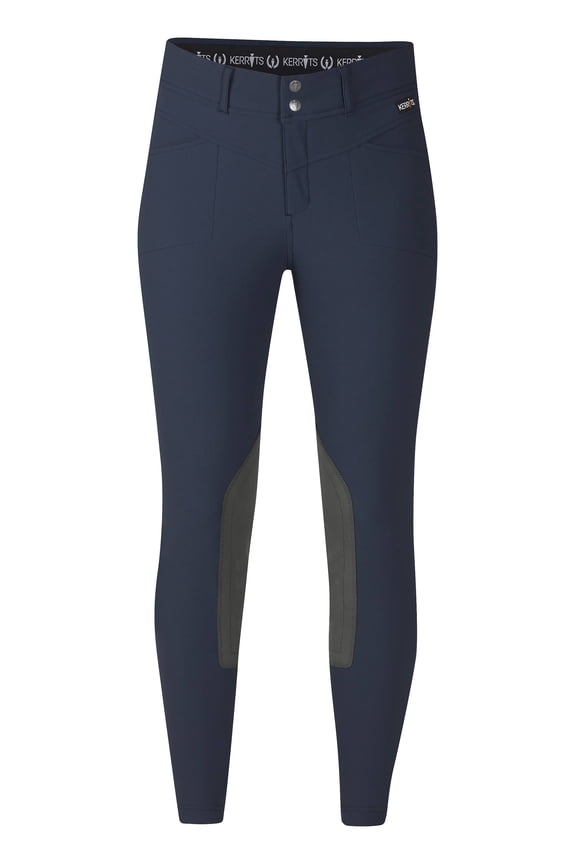Ladies Cross-Over II Knee Patch Breeches