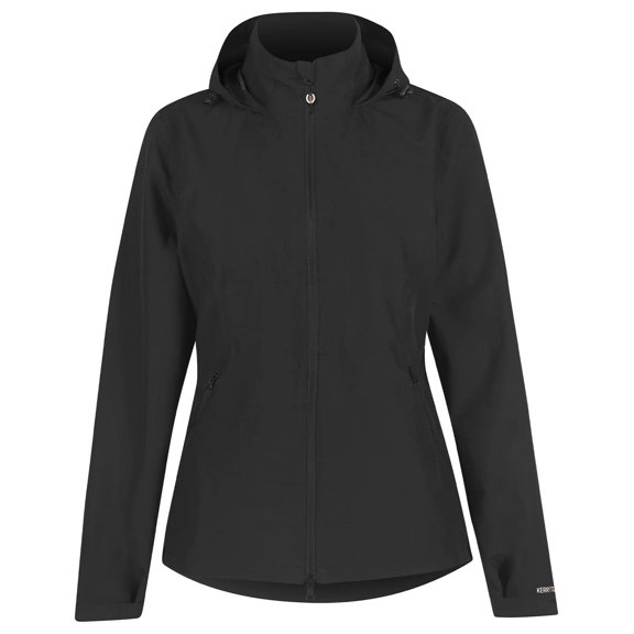 KERRITS Women's Waterproof All Around Equestrian Rain Jacket, Color: Black, Size: M
