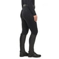 thumbnail image 1 of KERRITS Power Stretch Fleece Full Seat Pocket Riding Tight, Color: Black, Size: L, 1 of 7