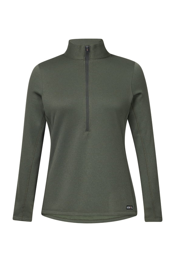 Rhythm Fleece Half Zip (Olive, XL)