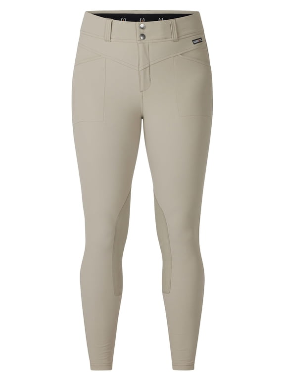 Ladies Crossover II Knee Patch Breech Sand Tight 50405SAND