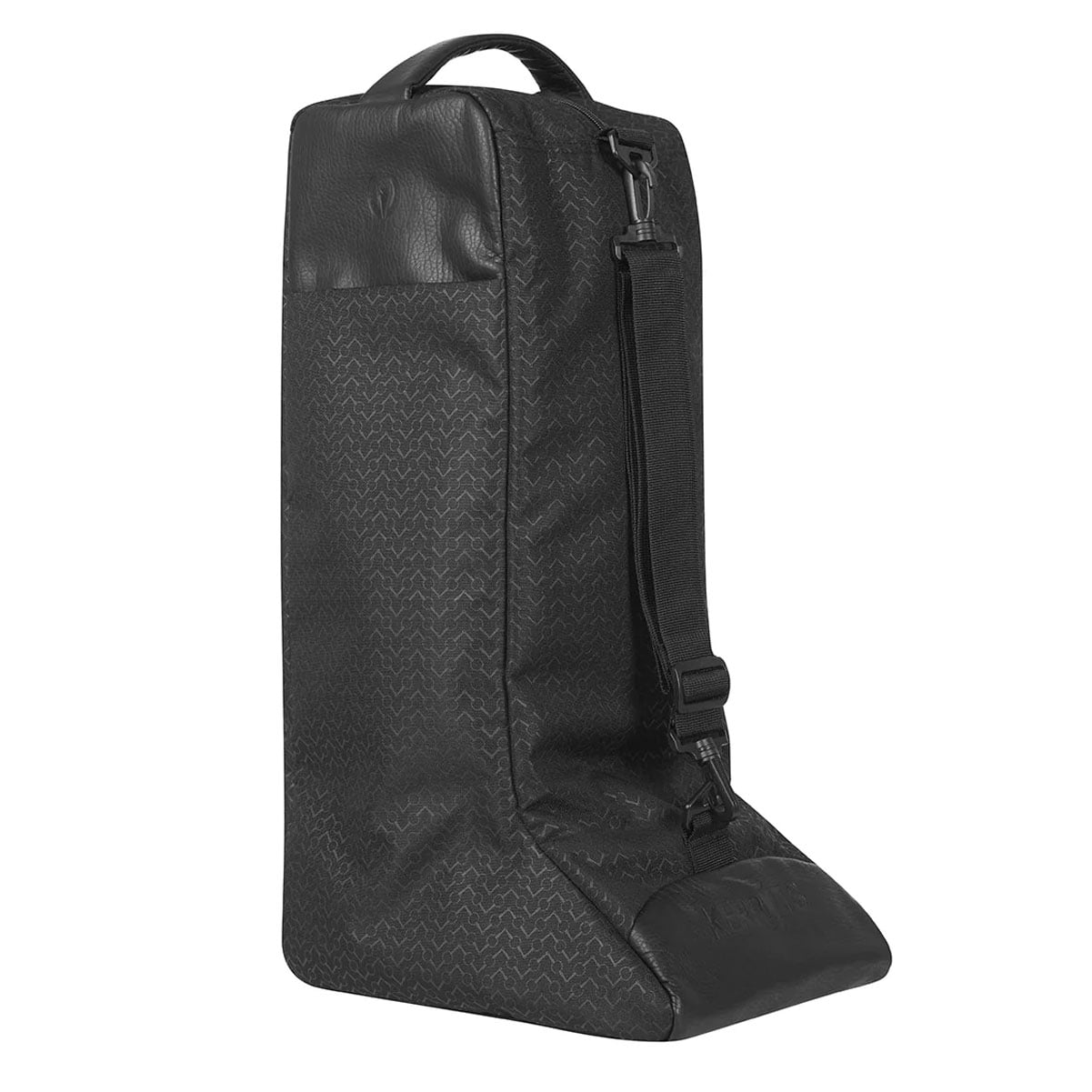 KERRITS EQ Boot Bag, Color: Black Chevron Bits (30446BLKCHVBITS)