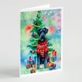 thumbnail image 1 of Kerry Blue Terrier Christmas Greeting Cards Pack of 8 7 in x 5 in, 1 of 3