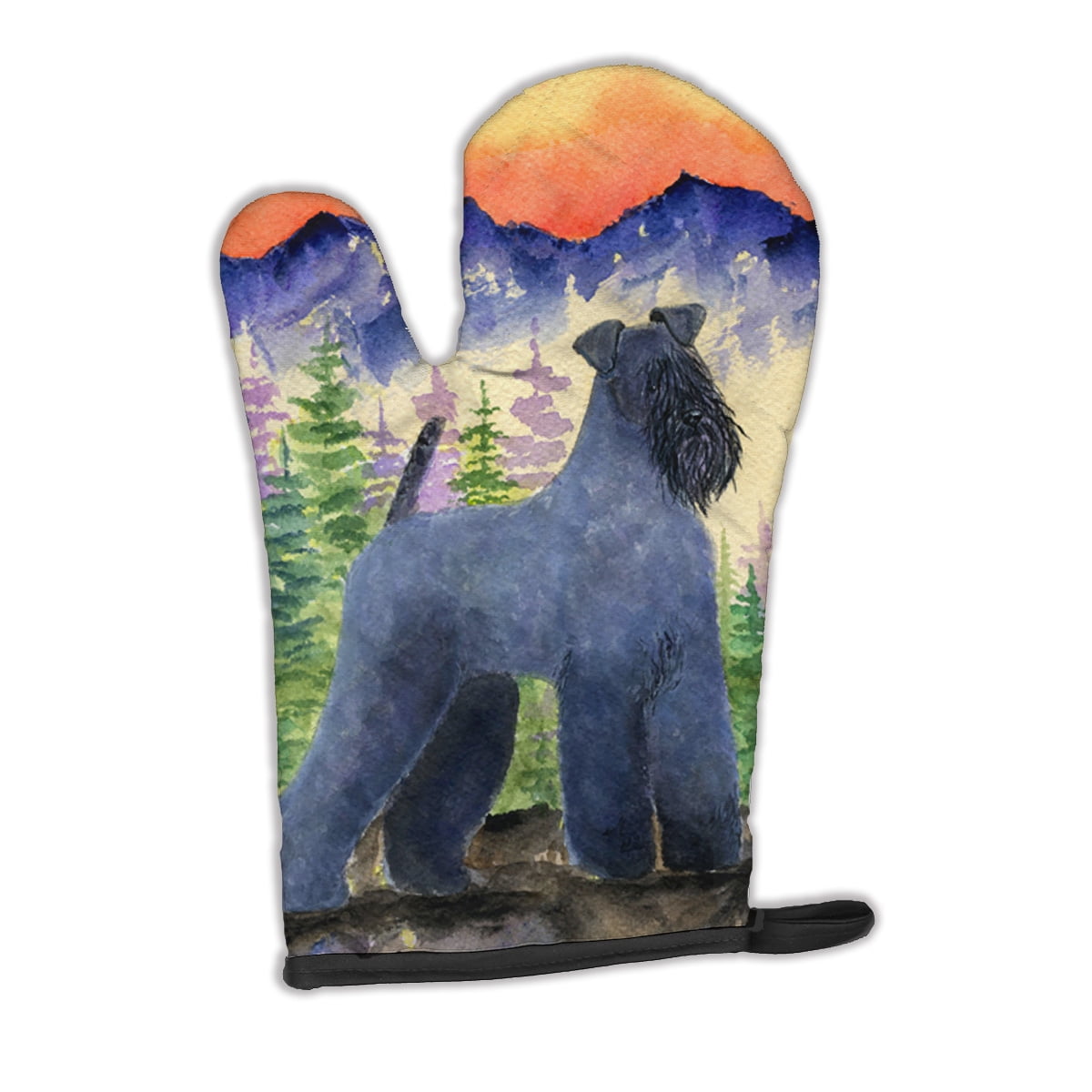Kerry Blue Terrier Oven Mitt