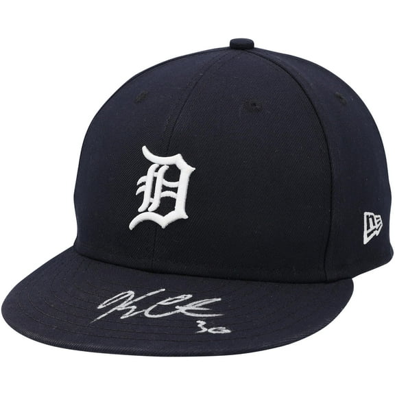 Kerry Carpenter Detroit Tigers Autographed Game-Used Navy Cap from the 2023 MLB Season - Fanatics Authentic Certified