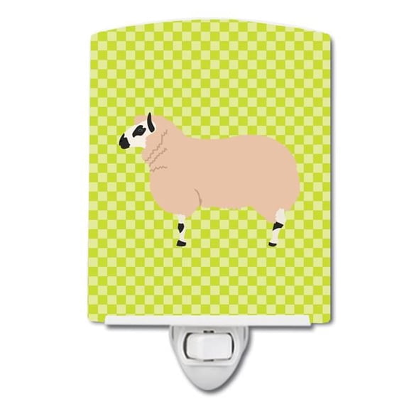 Kerry Hill Sheep Green Ceramic Night Light
