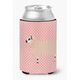 thumbnail image 1 of Kerry Hill Sheep Pink Check Can or Bottle Hugger - Pink, 1 of 1