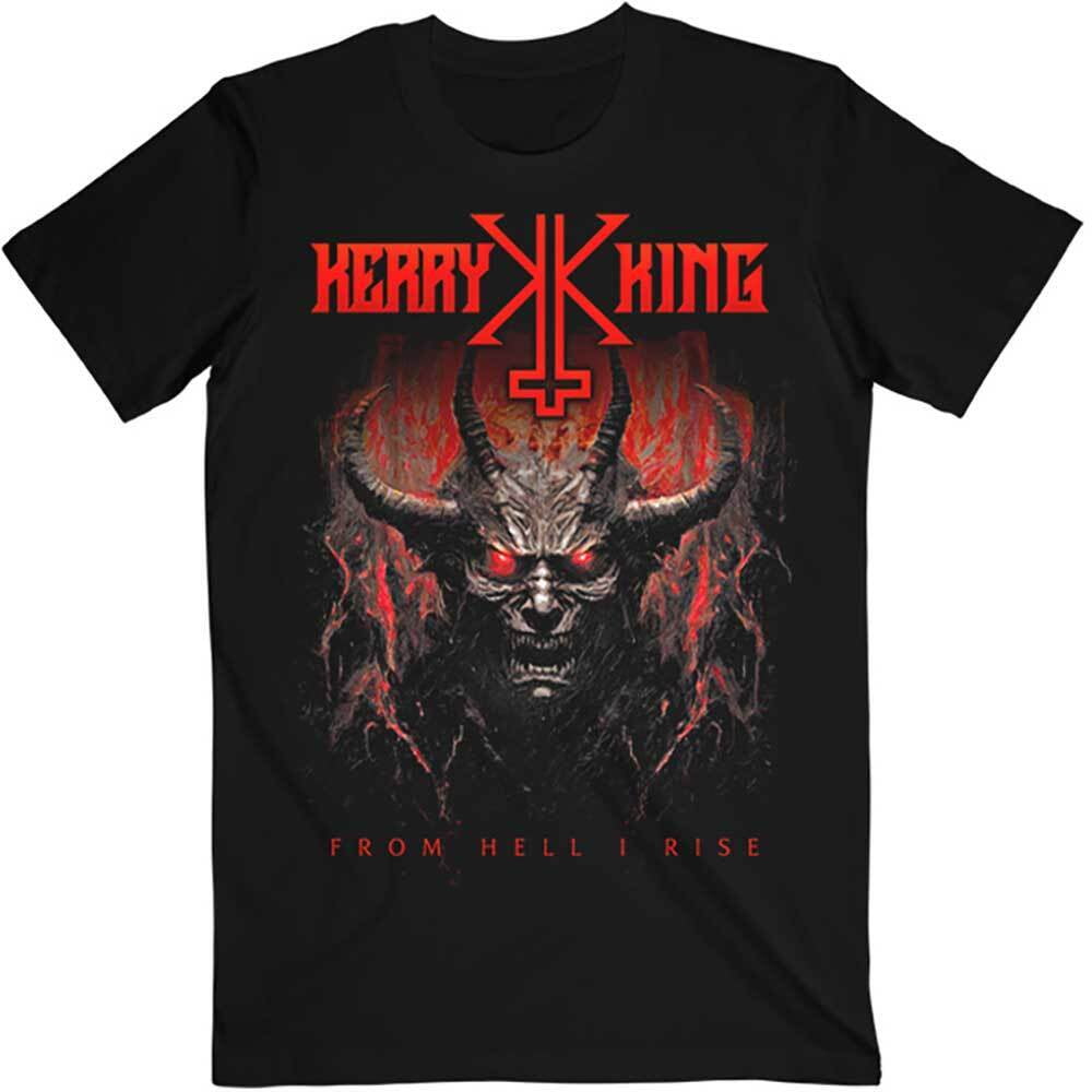 Kerry King From Hell I Rise Cover T-Shirt Black New - Walmart.com