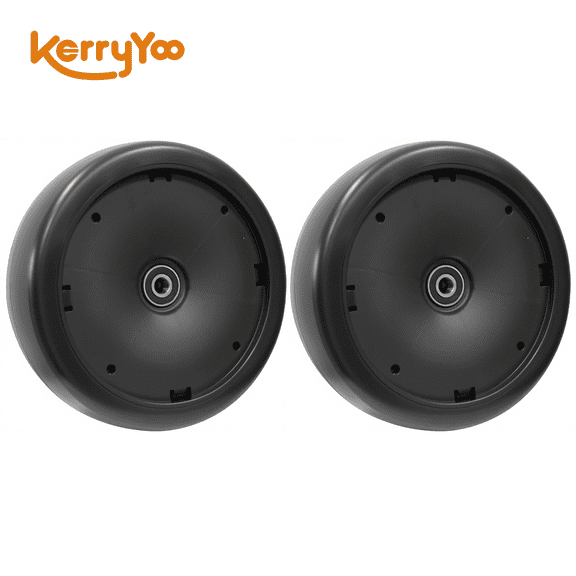 Kerry Yoo 2 Pcs EVA Front Wheel for Go Kart, Front Tire Ride on Car Accessories, for use with Kerry Yoo store's go-karts Only.