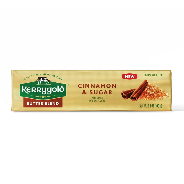 Kerrygold Grass-Fed Cinnamon & Sugar Butter Stick, 3.5oz