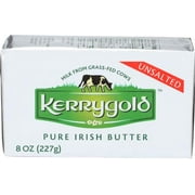 Kerrygold Pure Irish Grass-Fed Butter, 8 Oz (8 Pack)