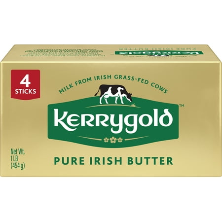 Kerrygold Grassfed Pure Irish Salted Butter Sticks 4x4oz