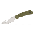 thumbnail image 1 of Kershaw Descuhutes - Skinner, Gut Hook Drop Point with Gut Hook Fixed Blade Gutting and Skinning Knife - Olive, 1 of 4