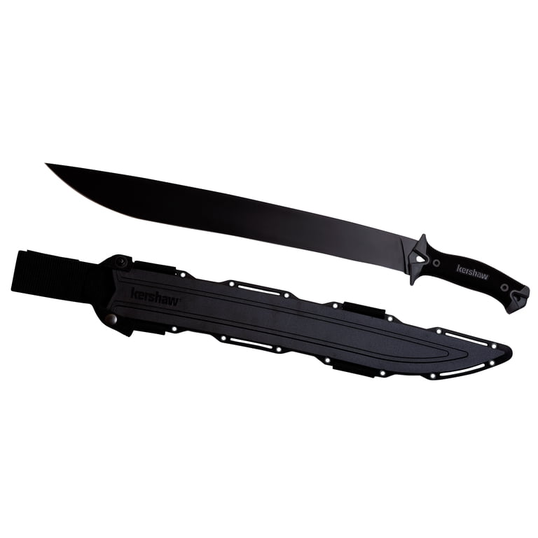 Kershaw Camp 18 Machete with Protective Sheath, 18” Blade Kershaw Camp 18 Machete with Protective Sheath, 18” Blade