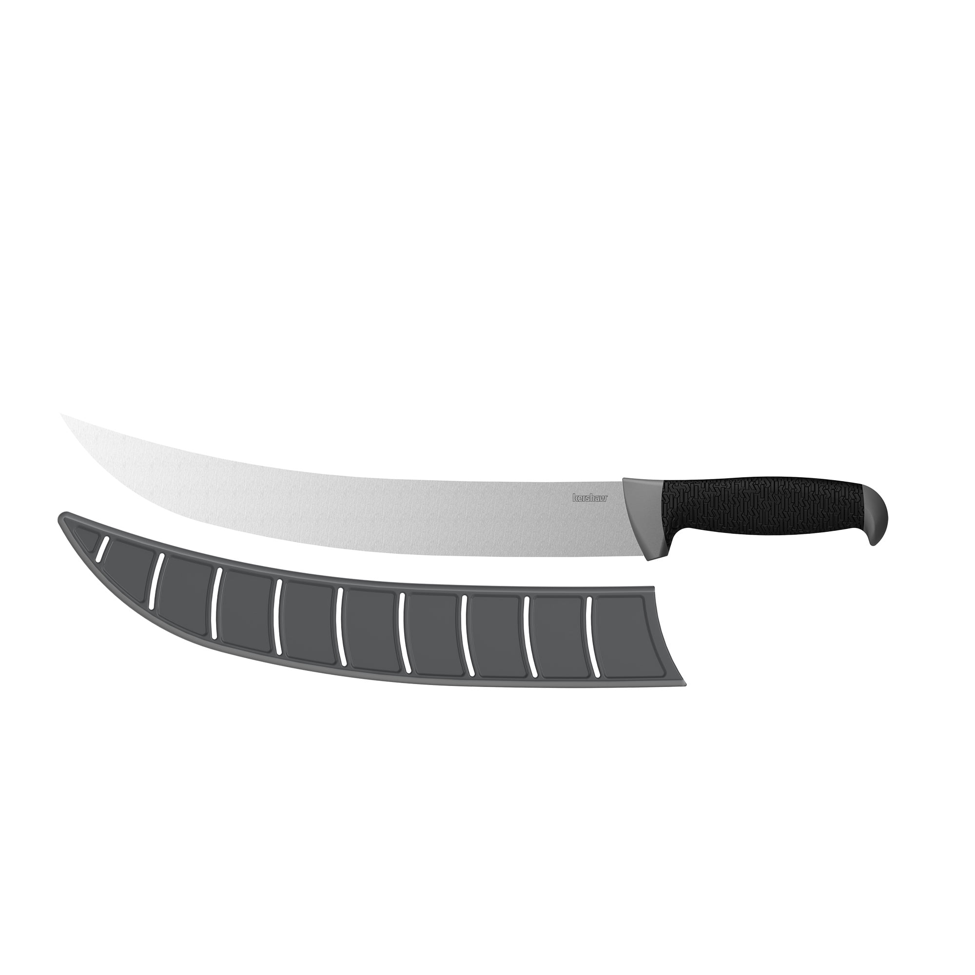 Kershaw Curved Fish Fillet Knife with Protective Sheath, 12” Blade 