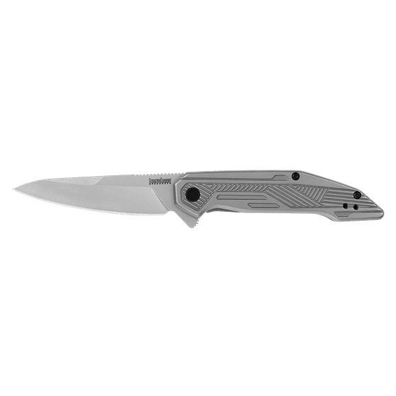 Kershaw Knives Bead-Blasted Stainless Steel Terran Frame Lock Pocket Knife