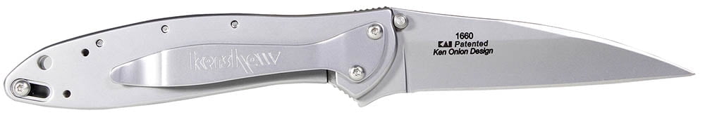 Kershaw Leek Pocket Knife, 3" Blade with Assisted Opening