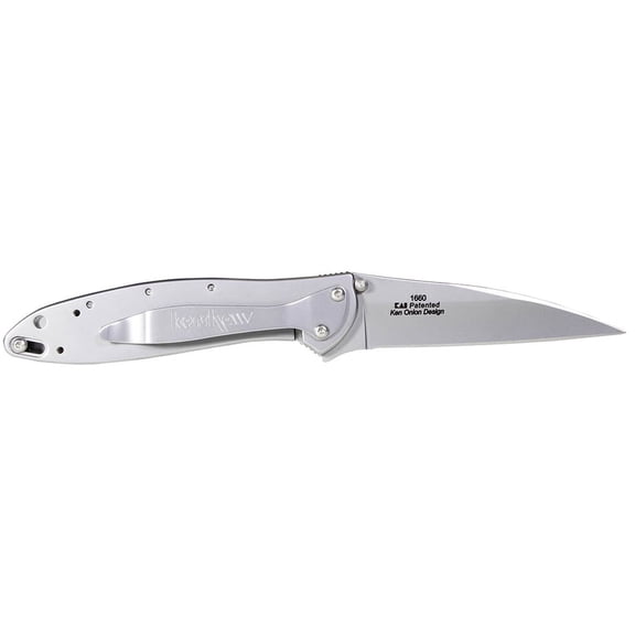 Kershaw Leek Pocket Knife, 3" Blade with Assisted Opening