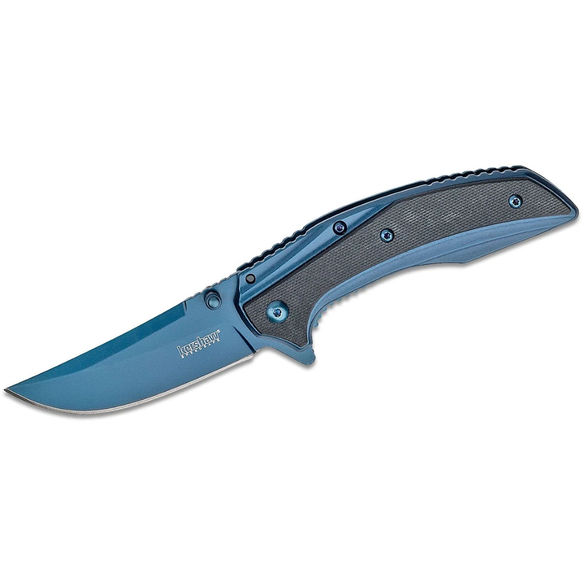 Kershaw Outright Assisted Opening Frame Lock Trailing Point Blade EDC ...
