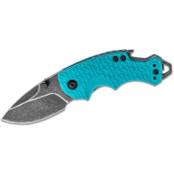 Kershaw Teal Shuffle Pocket Knife, 2.4” Stainless Steel Blade