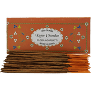 Kesar Chandan (Saffron Sandal) Agarbatti Incense Sticks 250 grams Flora Incense