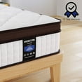 thumbnail image 1 of Kescas 10 Inch Hybrid Mattress Twin, Medium Firm Innersprings Mattress for Motion Isolation, Pressure Relieving, 1 of 9