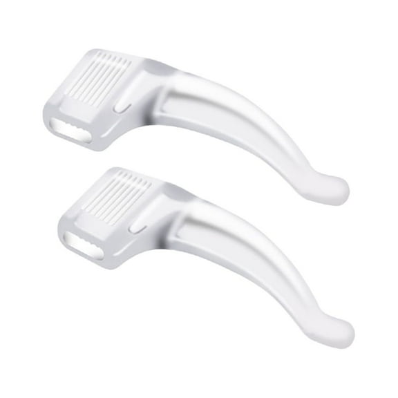 Kesenlong 10 Pairs Silicone Ear Grip for Glasses - Anti-Slip Ear Hooks & Tips (Clear)