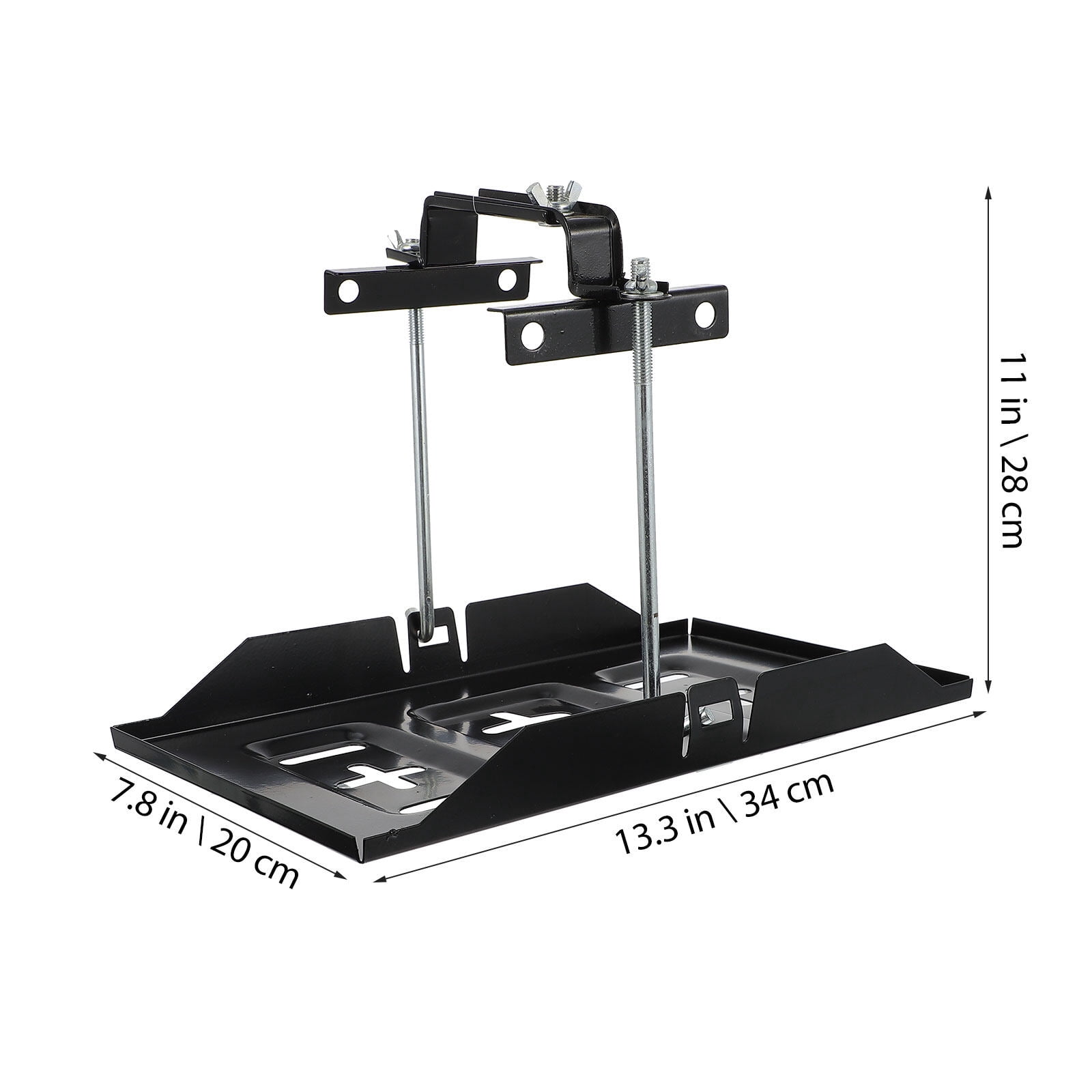 Kesenlong Car Battery Rack 1 Set Battery Fixing Bracket Car Battery ...
