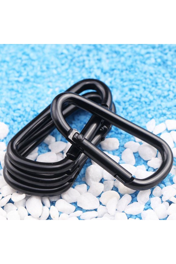 Kesenlong Carabiners 5Pcs Metal Carabiner Clip Key Chain Buckle Aluminum Alloy Buckle Metal Carabiner