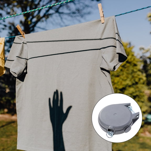 Kesenlong Clothesline For Hotel 12 Meters Clothes Hanging String Retractable Clothesline Clothes Hanging Rope