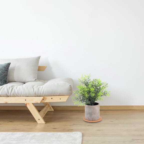 Kesenlong Cork Plant Mat 2pcs Cork Plant Mats Cork Plant Coaster Cushions Cork Flowerpot Plate Pads