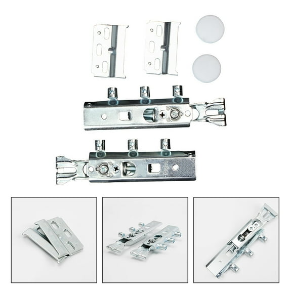 Kesenlong Cupboard Hanger 2 Sets Professional Kitchen Cabinet Invisible Hanger Suspension Bracket Hanger