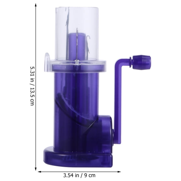 WASHWEPE Knitting Machines Purple Plastic 1 Set 5.3x3.5in