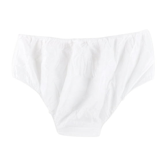 Kesenlong Disposable Panties 100pcs Women Thickened Disposable Underwear Breathable Travel Briefs Non-woven Adults Panties (Free Size)