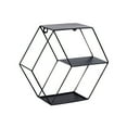 thumbnail image 1 of Kesenlong Hexagon Honeycomb Shelf Metal Wall Rack for Home Storage Organizer, 1 of 10