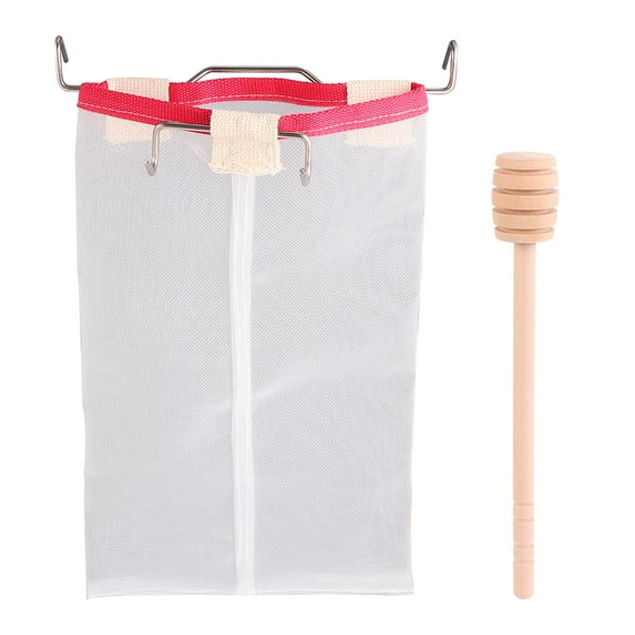 Kesenlong Honey Filter Strainer Beekeeping Supplies Processing Wand Stirrer Filtration Tools Screen Mesh Fine Fabric Net Sticks