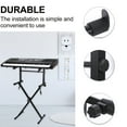 thumbnail image 1 of Kesenlong Keyboard Rack Universal Keyboard Stand Electric Organ Stand Rack Piano Keyboard Stand (Black), 1 of 8